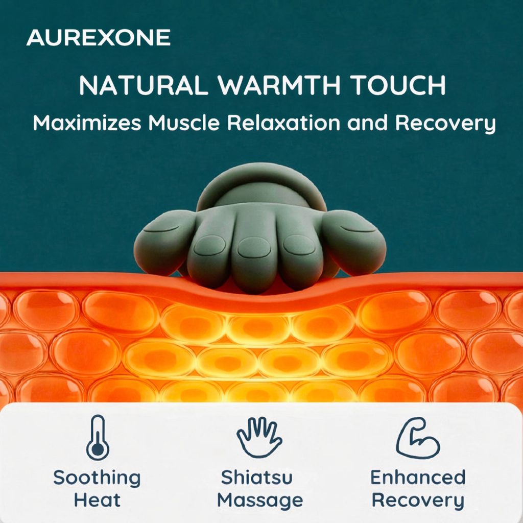 Deep relief. Gentle warmth.