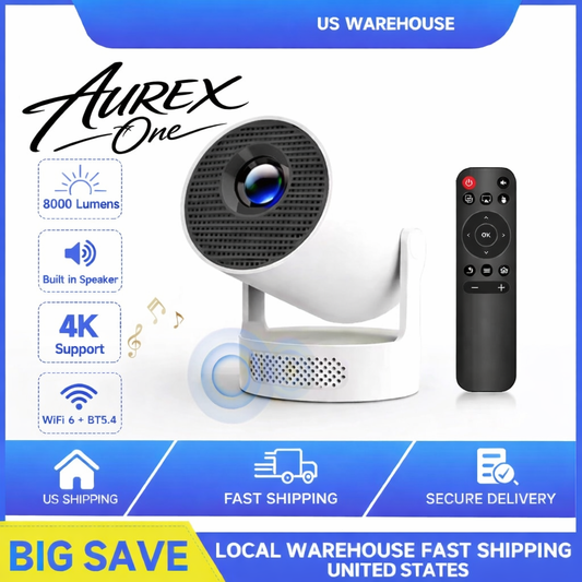 HY300 Pro+ 4K Android Mini Projector